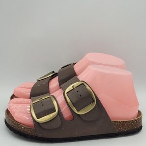 Maui Island 2 Buckle Sandals Size 6 M